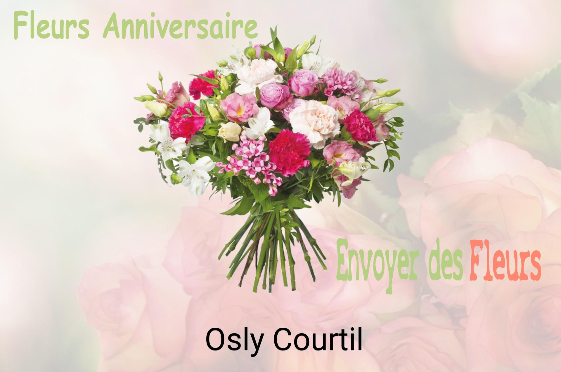 Bouquet de fleurs d’anniversaire livré à Osly-Courtil